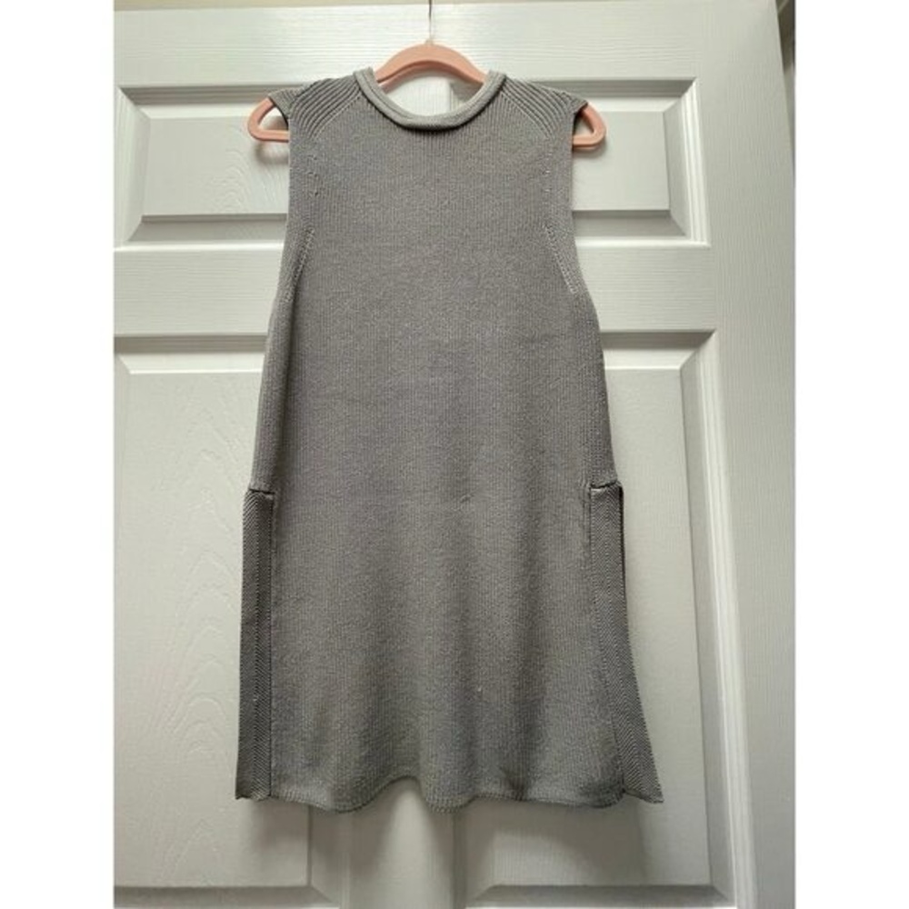 Wilfred Grey Knit Long Tank Sz M  As Is